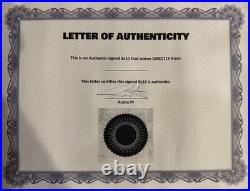 Mick Jagger Signed Autograph Signature 8x10 Matte Rolling Stones Photo COA