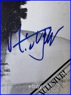 Mick Jagger Signed LP Album Under Cover Promo John Brennan Beckett COA