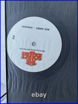 Mick Jagger Signed LP Album Under Cover Promo John Brennan Beckett COA