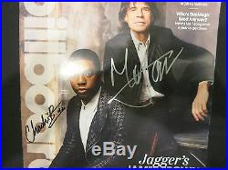 Mick Jagger Signed Magazine Rare! Coa Rolling Stones Chadwick Boseman Autograph