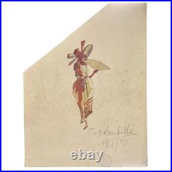 Mick Jagger Signed Menu (France)