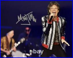 Mick Jagger Signed Photo WithCOA The Rolling Stones Autograph Signature