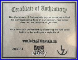 Mick Jagger Signed Photo WithCOA The Rolling Stones Autograph Signature