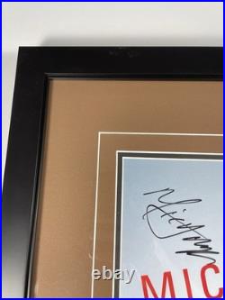 Mick Jagger Signed Picture Framed 17.5 x 17.5 Rolling Stones Photo Auto Doorway