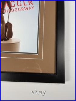 Mick Jagger Signed Picture Framed 17.5 x 17.5 Rolling Stones Photo Auto Doorway