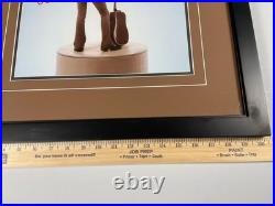 Mick Jagger Signed Picture Framed 17.5 x 17.5 Rolling Stones Photo Auto Doorway