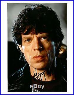Mick Jagger Signed Rolling Stones Autographed 8x10 Photo PSA/DNA #AA09128