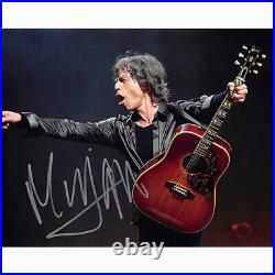 Mick Jagger The Rolling Stones (74709) Authentic Autographed 8x10 + COA