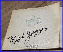 Mick Jagger Vinyl Live In Again Out Again Rare Rolling Stones Lp