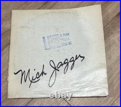 Mick Jagger Vinyl Live In Again Out Again Rare Rolling Stones Lp