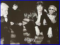 Mick Jagger autographed 8x10 photo, signed, authentic, Rolling Stones, COA