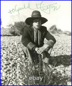 Mick Jagger signed Ned Kelly Photograph