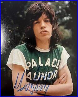 Mick Jagger signed photo Autograph Signature The Rolling Stones