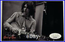 Mick Taylor Custom Cut Autograph Card with JSA Authentic Auto The Rolling Stones