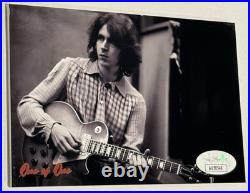 Mick Taylor Custom Cut Autograph Card with JSA Authentic Auto The Rolling Stones
