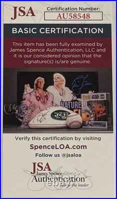 Mick Taylor Custom Cut Autograph Card with JSA Authentic Auto The Rolling Stones