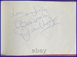 Music Film & Tv Autograph Book Signed By 15 Celebrities Inc Rolling Stones Wyman
