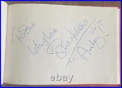 Music Film & Tv Autograph Book Signed By 15 Celebrities Inc Rolling Stones Wyman