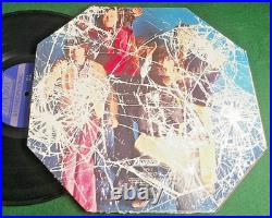 Musician Signed Auto ROLLING STONES Through The Past, Darkly LONDON LP VG+++