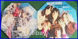 Musician Signed Auto ROLLING STONES Through The Past, Darkly LONDON LP VG+++