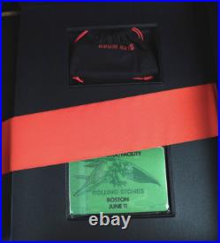 NICE The Rolling Stones TOTA'75 Sykes Commander Edition Signed Book Set NICE The Rolling Stones TOTA'75 Sykes Commander Edition Signed Book Set