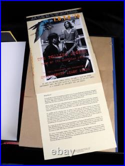 NICE The Rolling Stones TOTA'75 Sykes Commander Edition Signed Book Set NICE The Rolling Stones TOTA'75 Sykes Commander Edition Signed Book Set