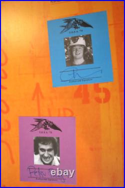 NICE The Rolling Stones TOTA'75 Sykes Commander Edition Signed Book Set NICE The Rolling Stones TOTA'75 Sykes Commander Edition Signed Book Set