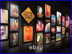 NM+ SIGNED Ltd Edition Rolling Stones 3 Ball Charlie Exile on Main St AOR Poster