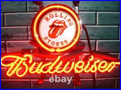 New Rolling Stones Lamp Neon Light Sign 20x16 Beer Cave Gift