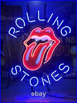 New Rolling Stones Music Beer Bar Lamp 24x20 Neon Light Sign HD Vivid Printing New Rolling Stones Music Beer Bar Lamp 24x20 Neon Light Sign HD Vivid Printing