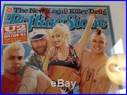 No Doubt autographed 18x20 framed 2002 Rolling Stone Mag Gwen Stefani JSA Cert