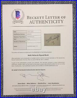 On Sale! Rolling Stones Keith Richards Signed Autographed Book Life-Beckett COA