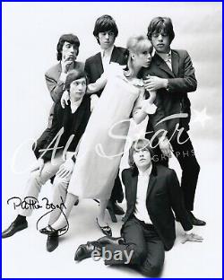 PATTIE BOYD British Model 1960's Signed Photograph The Rolling Stones 06 (SCH)