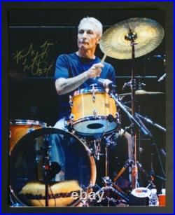 PSA/DNA CHARLIE WATTS SIGNED 8x10 Color Photo (Rolling Stones)