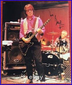 PSA DNA autographed BILL WYMAN signed 8x 10 color photo ROLLING STONES #1