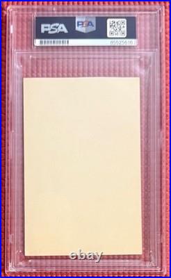 PSA/DNA slabbed & signed ROLLING STONES x3 autographed CUTS Jagger, Watts, Wyman