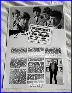 Philip Townsend Signed Ltd Edit Rolling Stones 1st Photoshoot 1963 Still Wrapped