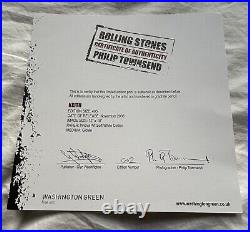 Philip Townsend Signed Ltd Edit Rolling Stones 1st Photoshoot 1963 Still Wrapped