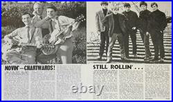 Pop Weekly 1963 Signed Original Rolling Stones-Jagger, Jones, Richards, Wyman, Watts