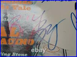 R. E. M. Autographed Signed Rolling Stone Magazine 4 Sigs. Michael Stipe + More