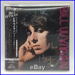 RARE Bill Wyman Stone Alone Rolling Stones Signed CD Album + COA AUTOGRAPH JAPAN