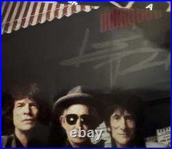 RARE JAGER RICHARDS WATTS WYMAN The Rolling Stones autographed signed 6x8 COA