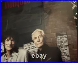 RARE JAGER RICHARDS WATTS WYMAN The Rolling Stones autographed signed 6x8 COA