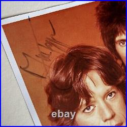 RARE MICK JAGGER & KEITH RICHARDS SIGNED 8x10 PHOTO AUTOGRAPH THE ROLLING STONES