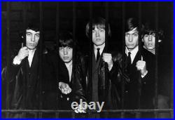 RARE Photo of Rolling Stones 2/48- Hand Signed By Photographer David Steen