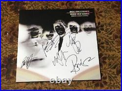 RARE! The Rolling Stones Band (5 Signatures) SIGNED ALBUM/COA