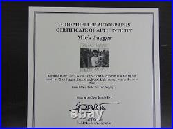 RARE! The Rolling Stones Mick Jagger Signed Album Cover COA