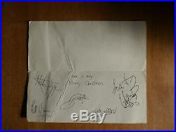 ROLLING STONES AUTOGRAPHS FROM THE `60`s ALL 5 BAND MEMBERS SIGNED (1)
