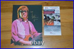 ROLLING STONES Bill Wyman Autographed 5x7 Photo with JSA COA