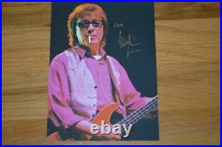 ROLLING STONES Bill Wyman Autographed 5x7 Photo with JSA COA